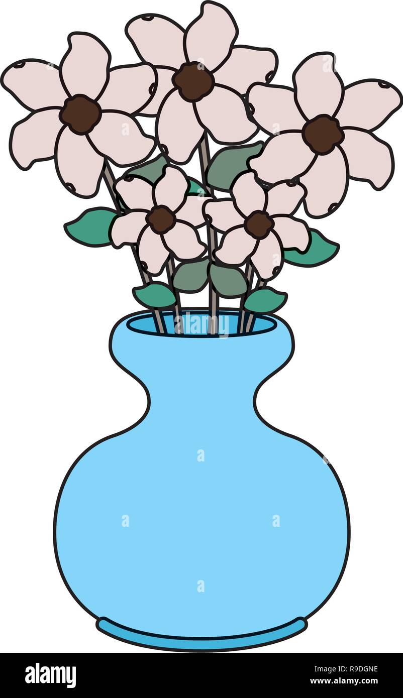 vase with flowers icon Stock Vector Image & Art - Alamy
