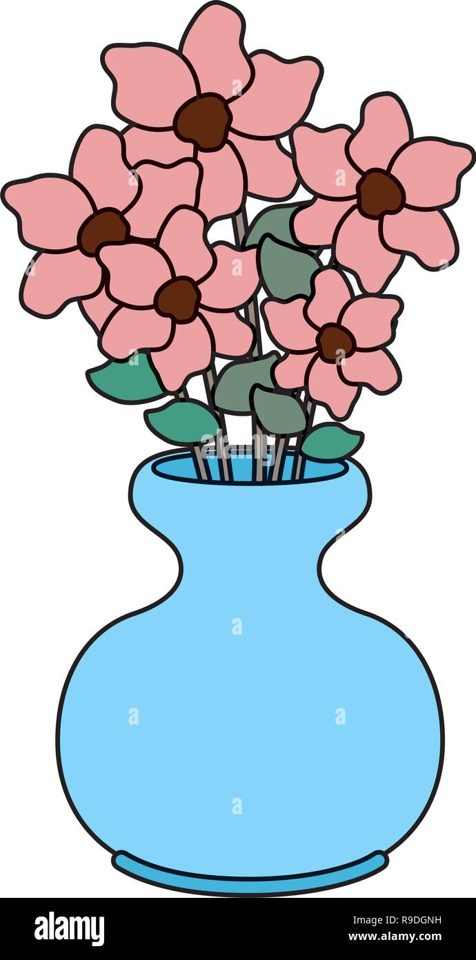 vase with flowers icon Stock Vector Image & Art - Alamy