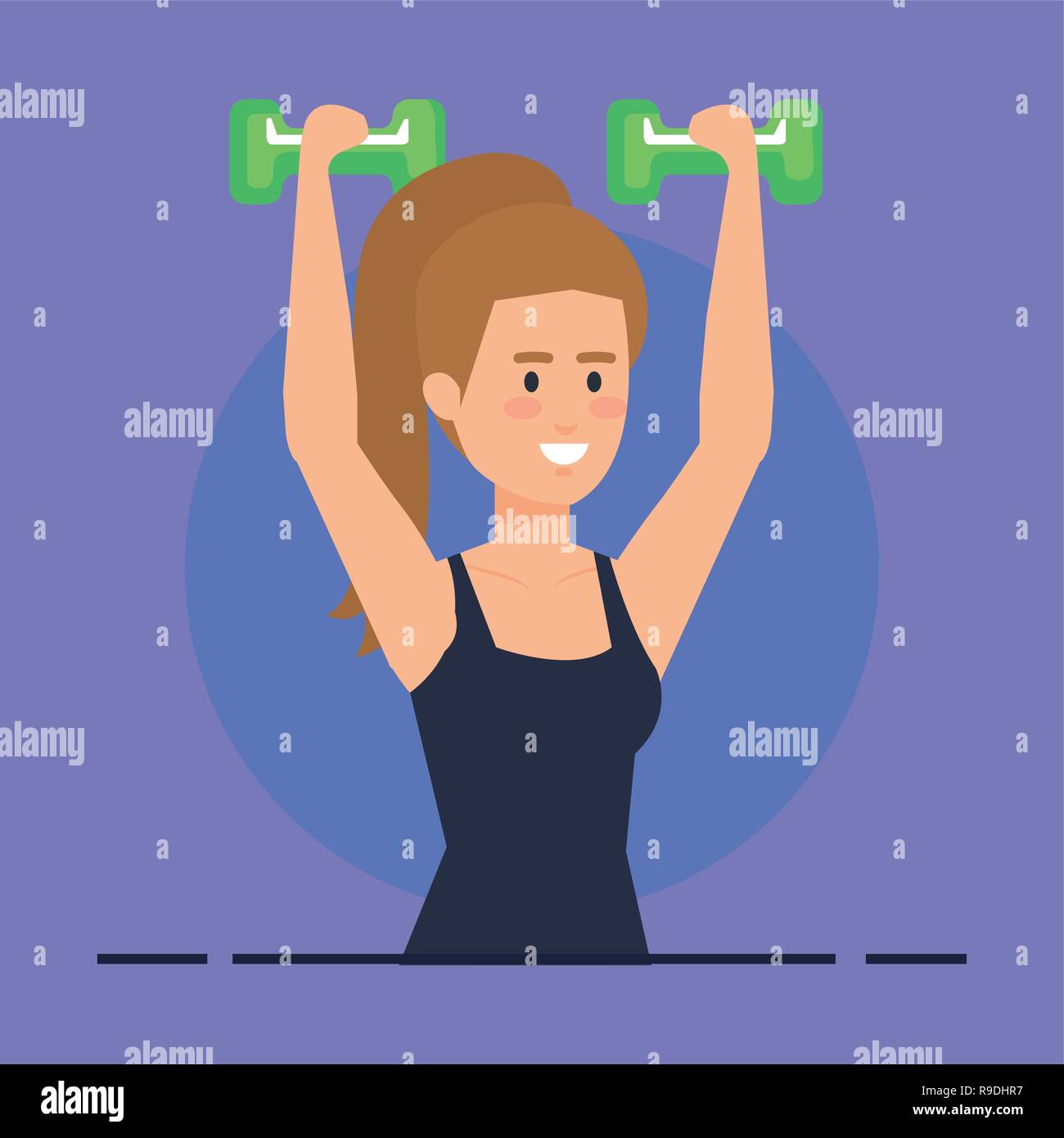 Cartoon Body Builder High Resolution Stock Photography and Images - Alamy