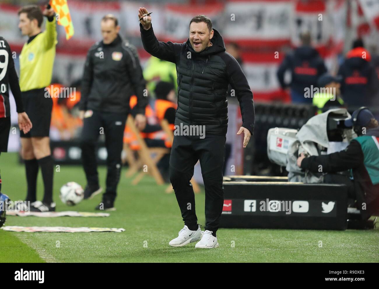 Berlin, Germany. 17th Apr, 2023. Soccer, Bundesliga, Hertha BSC, press  conference. Newly appointed head coach Pal Dardai speaks at a press  conference. Credit: Andreas Gora/dpa/Alamy Live News Stock Photo - Alamy