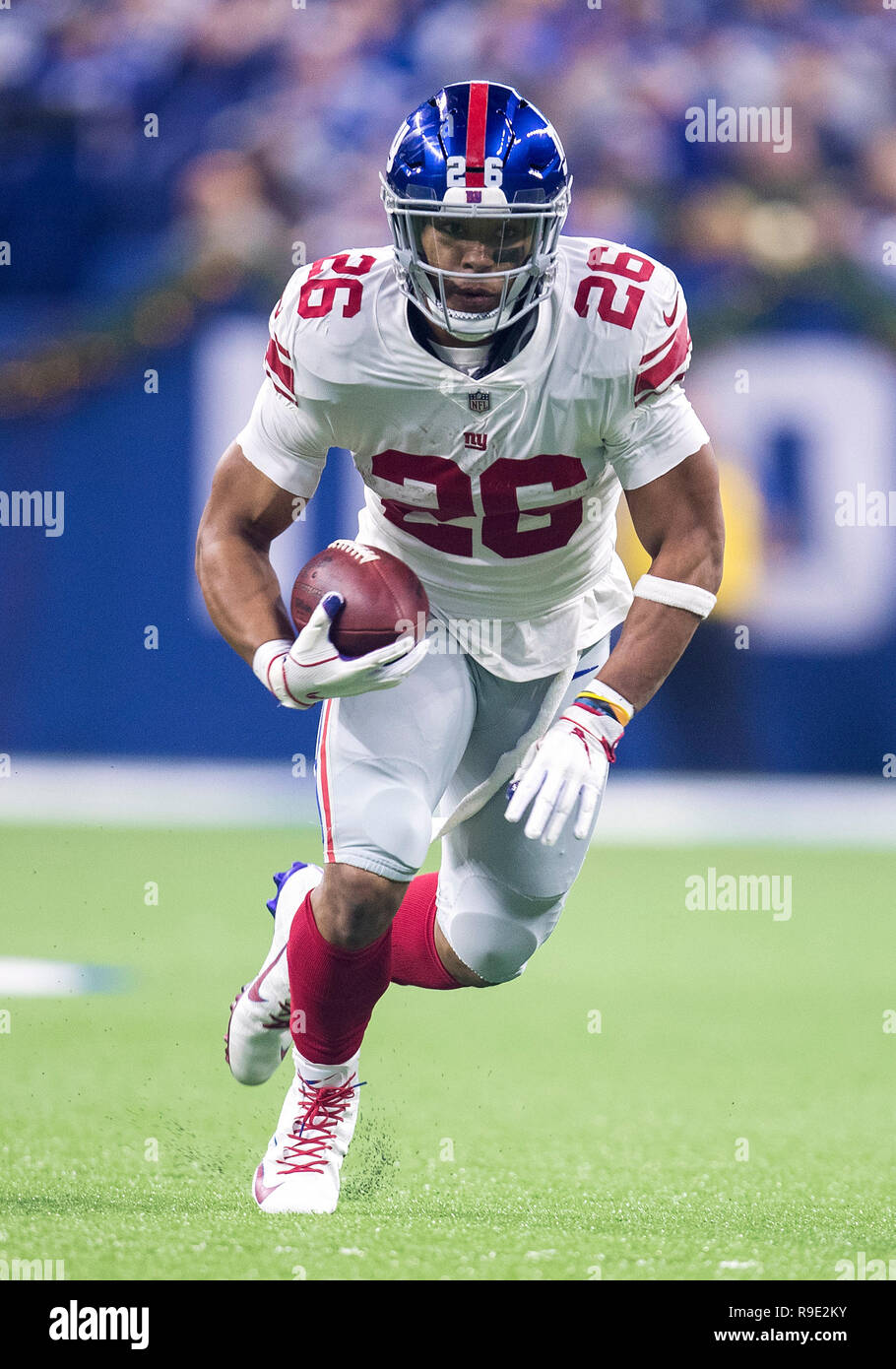 Indianapolis Usa 23rd Dec 2018 New York Giants Running Back Indianapolis Usa 23rd Dec 2018 New York Giants Running Back
