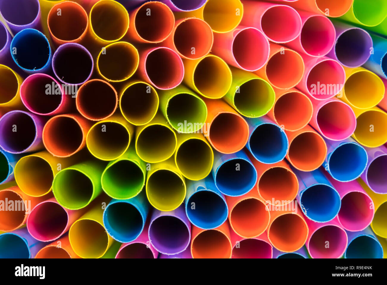 Bunch of red drinking straws hi-res stock photography and images - Alamy