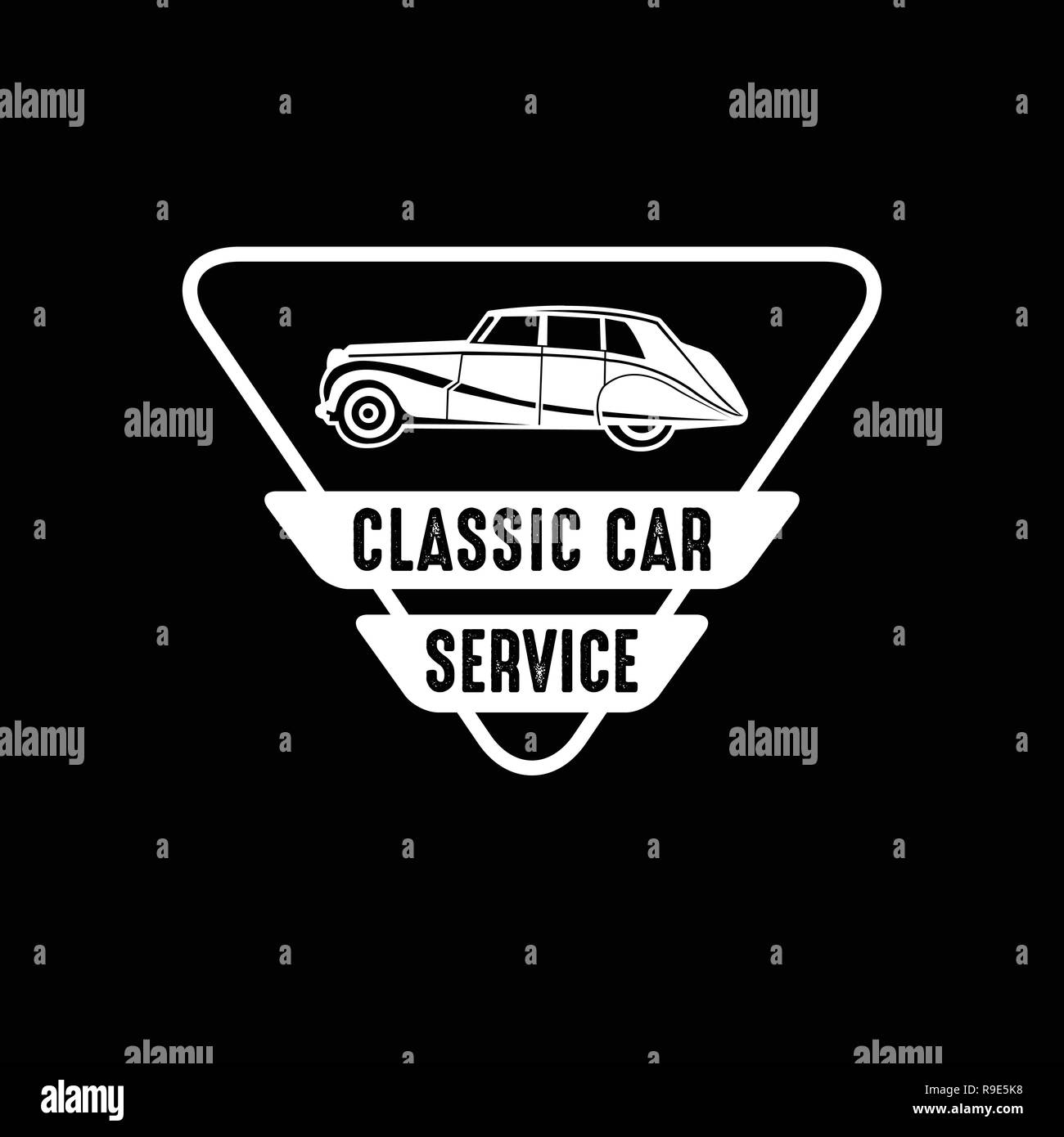 Car Badge and Logo, good for print. best vector Stock Vector Image