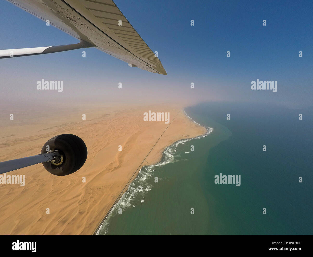 Namibia Sky Diving in Swakopmund Stock Photo Alamy