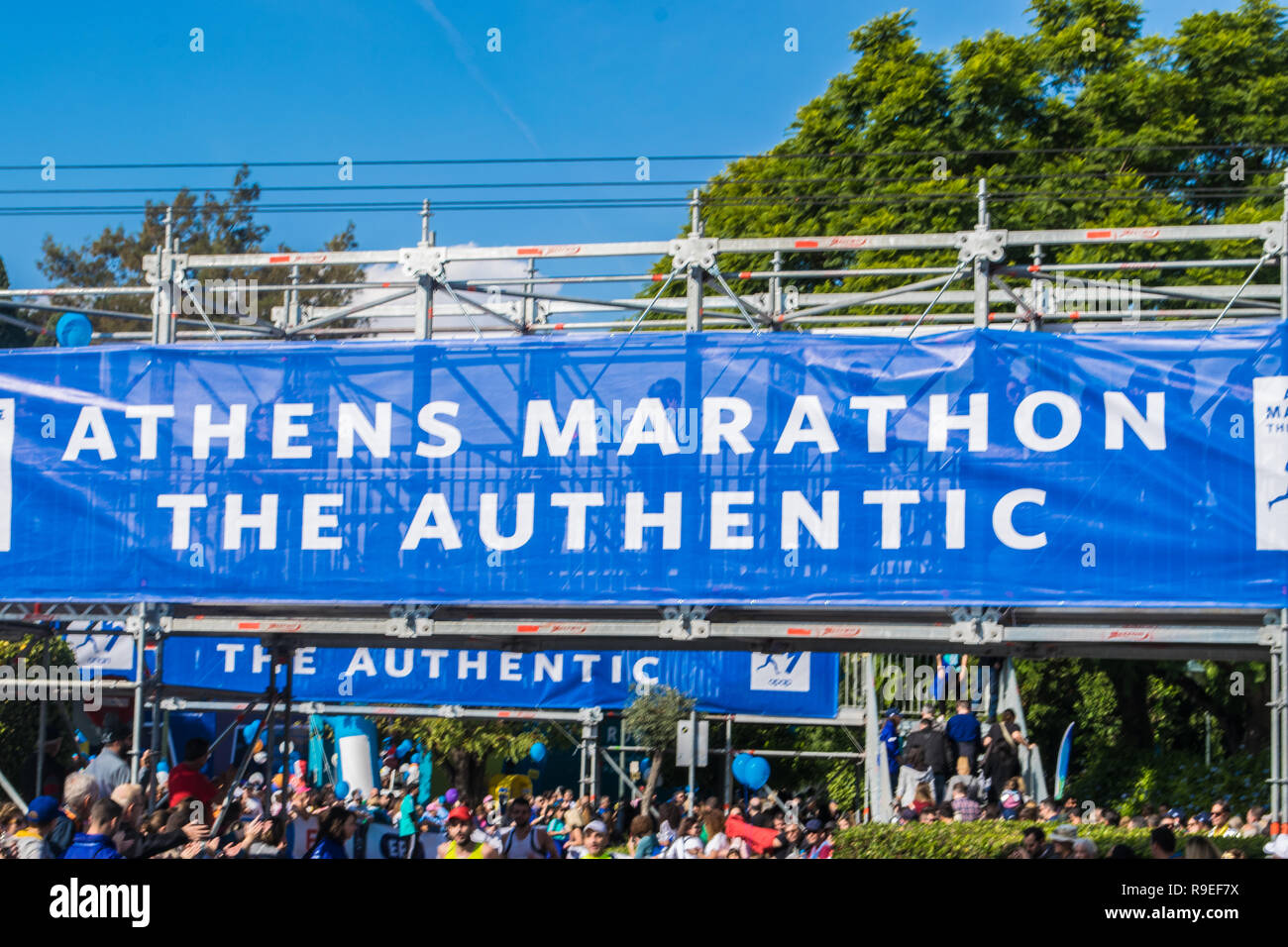 Athens classic marathon hi-res stock photography and images - Alamy