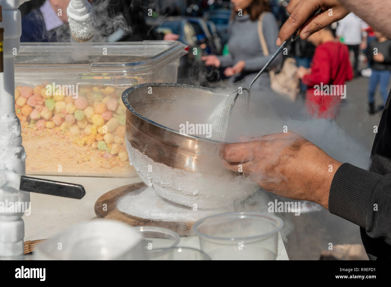 Dragon Breath Liquid Nitrogen Dipped Cereal Stock Photo Alamy Dragon Breath Liquid Nitrogen Dipped Cereal Stock Photo Alamy