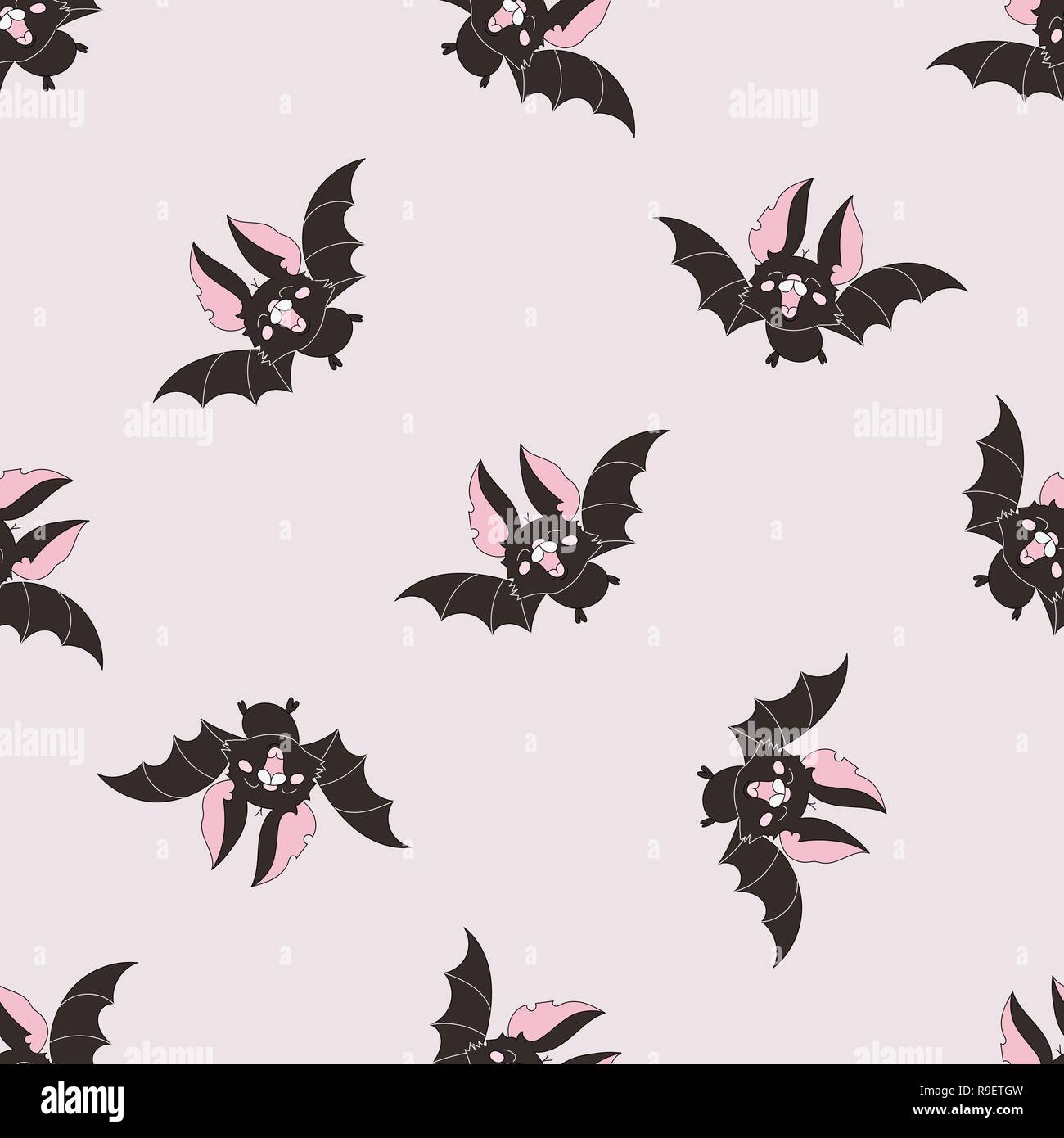Bat Pattern Cartoon Bat cartoons hi-res stock photography and images - Alamy