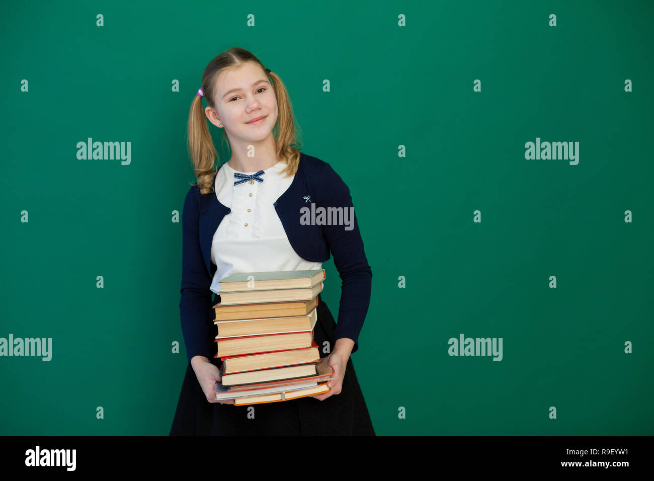 girl from school boards in the classroom teaching Stock Photo - Alamy