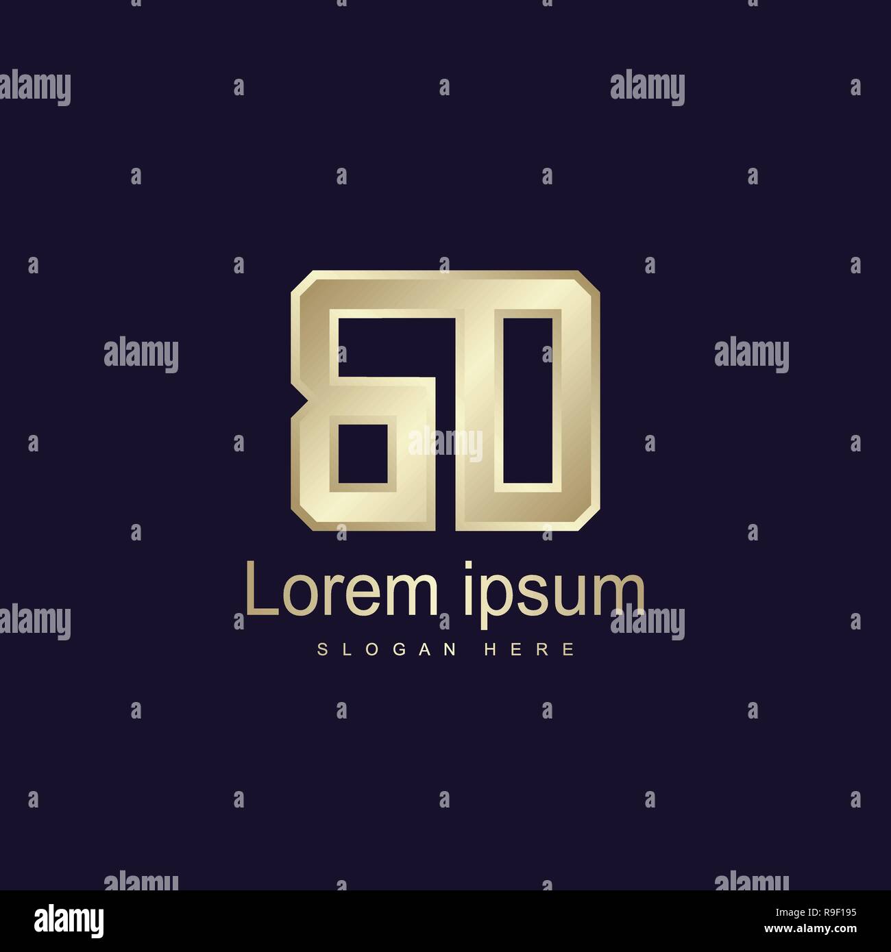 Logo de bd Stock Vector Images Alamy