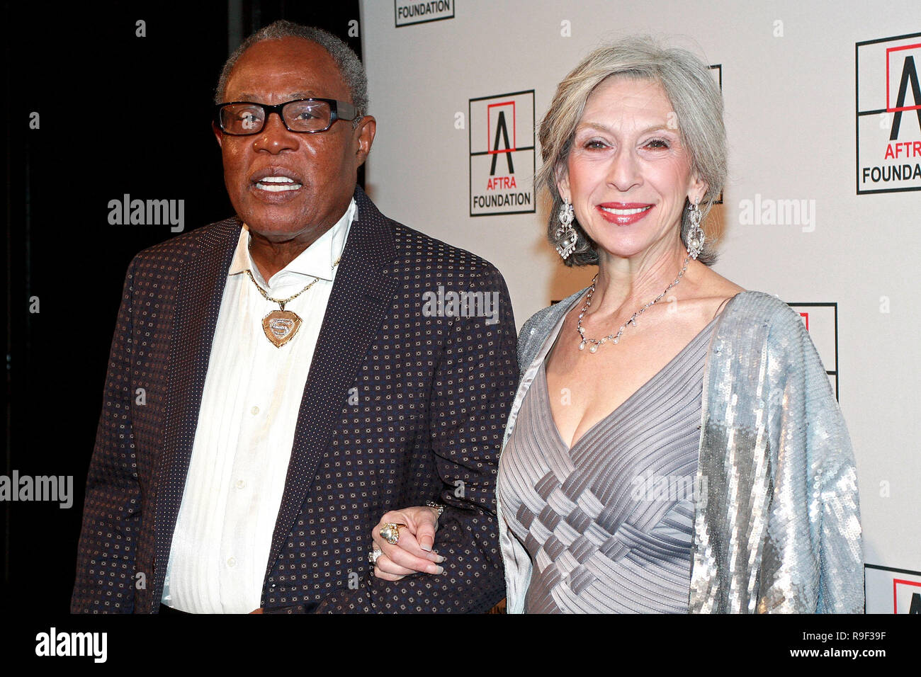 NEW YORK FEBRUARY 22 Musician Sam Moore and Joyce Moore attend the