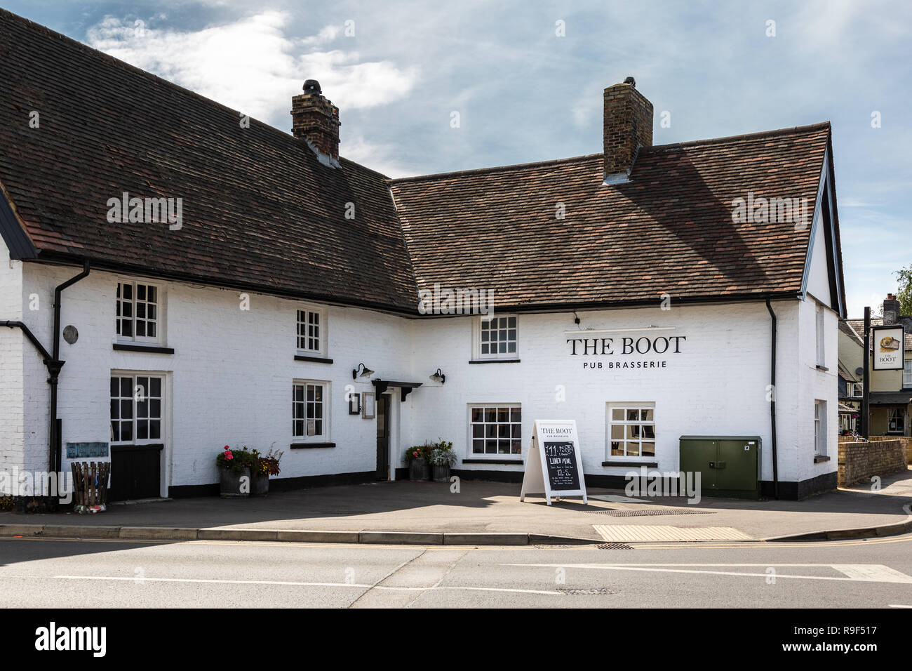 The Boot Pub, Histon, Cambridgeshire , UK Stock Photo Alamy