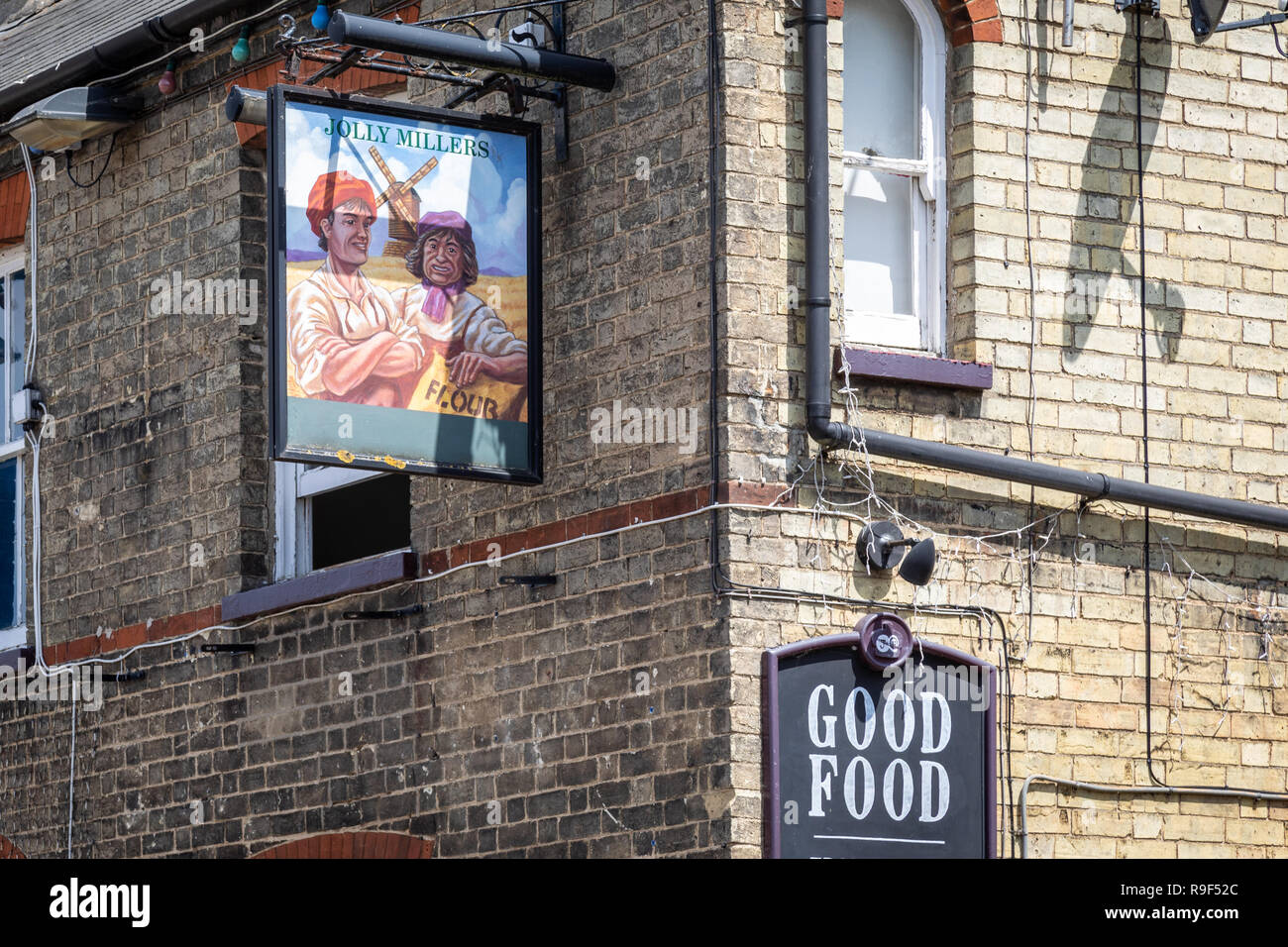 Jolly Millers pub,Cottenham, Cambridgeshire , UK Stock Photo Alamy