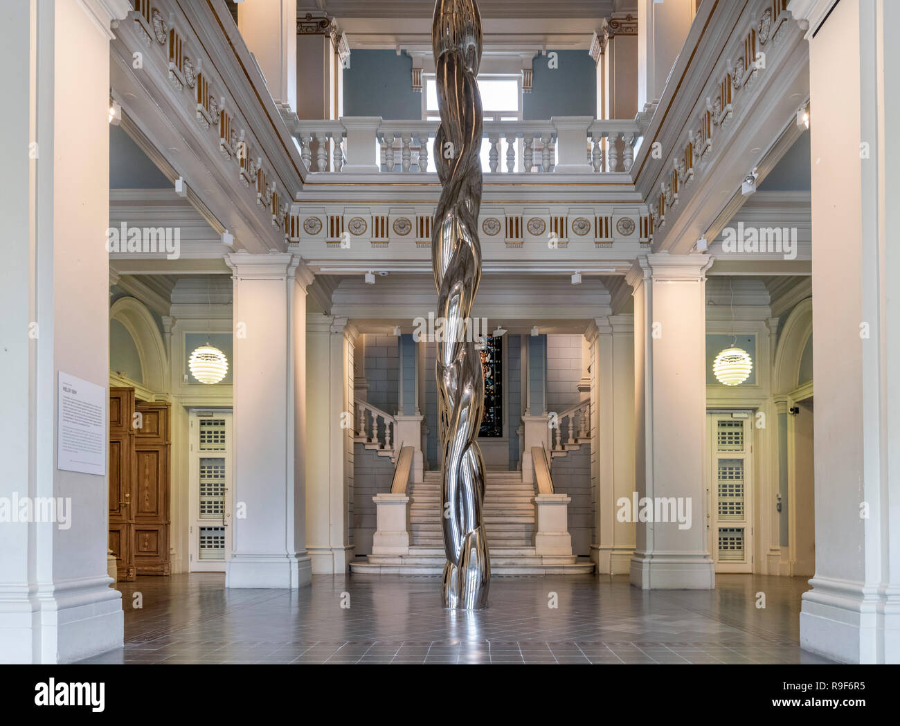 Foyer of the Kode 1 Art Museum, Bergen, Nordaland, Norway Stock Photo