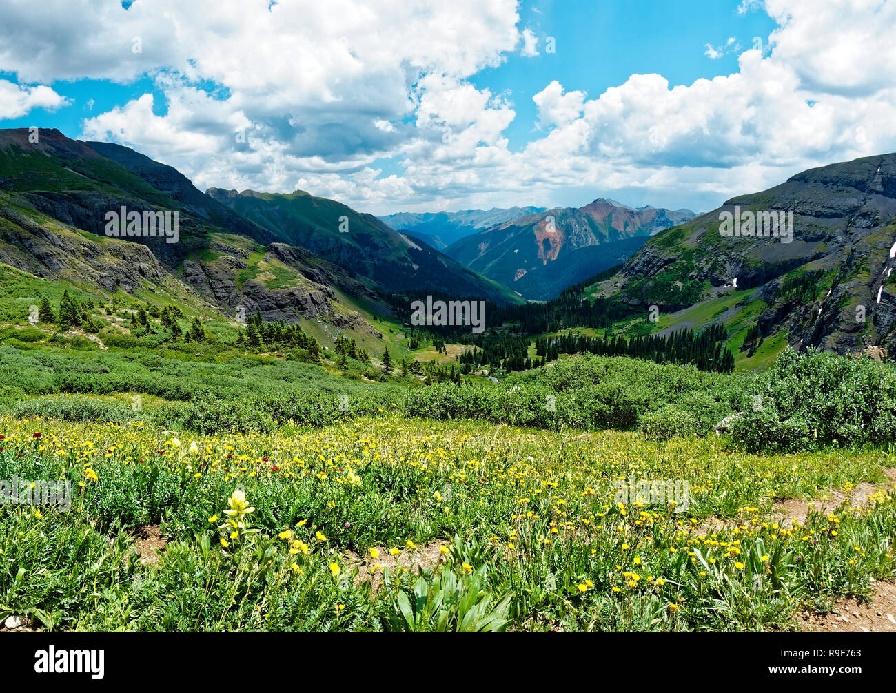San juan mountain peaks hi-res stock photography and images - Alamy