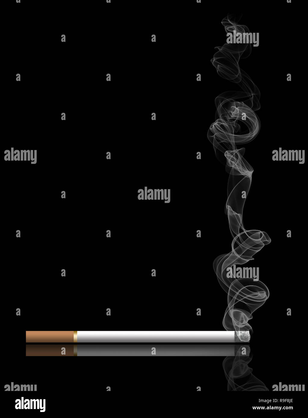 Second hand tobacco smoke is the subject of this smoke filled