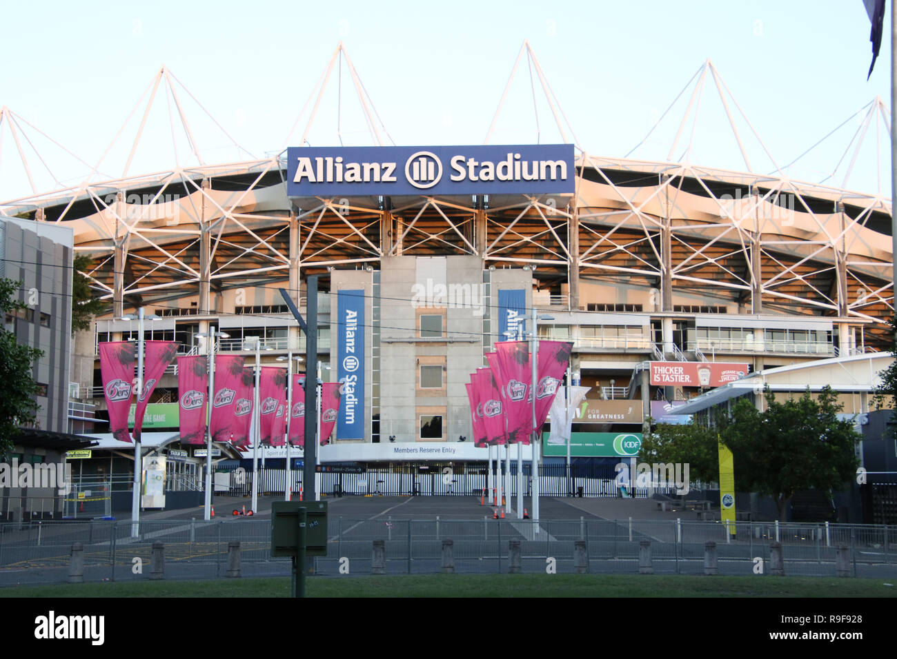Allianz Stadium, Driver Avenue, Moore Park, Sydney, Australia Stock