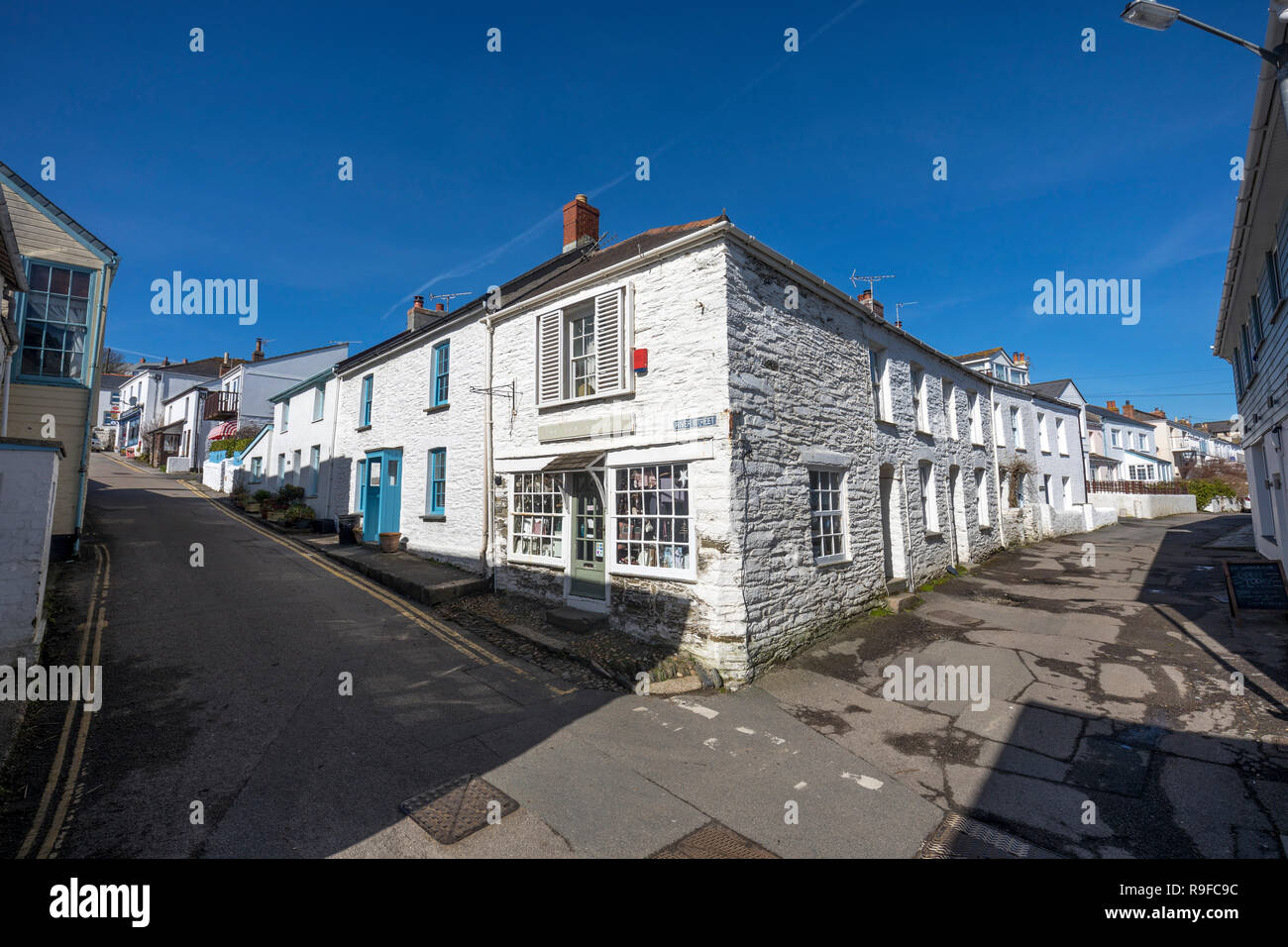 Portscatho; Cornwall; UK Stock Photo