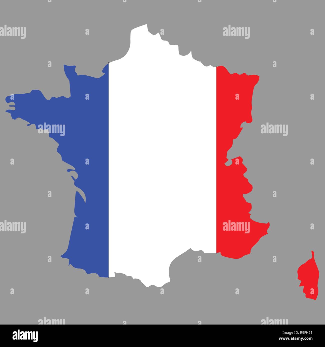 Map of france vector vectors hi-res stock photography and images - Alamy