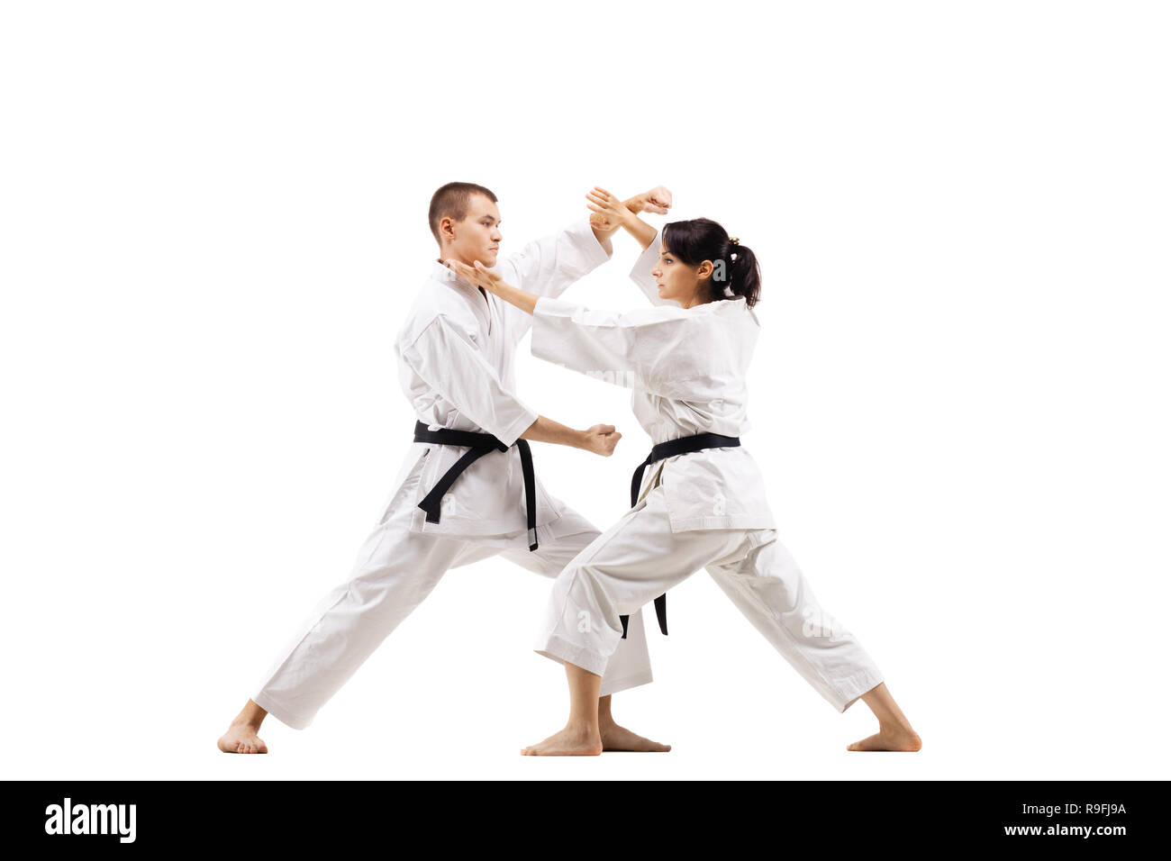 Karate girl hires stock photography and images Alamy