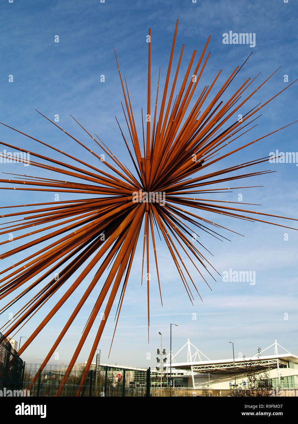 B of the Bang Structure just months before it was taken down in 2009 Stock Photo
