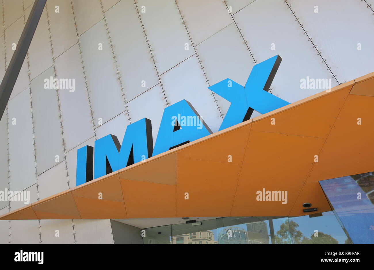 IMAX movie cinema in Melbourne Australia Stock Photo Alamy