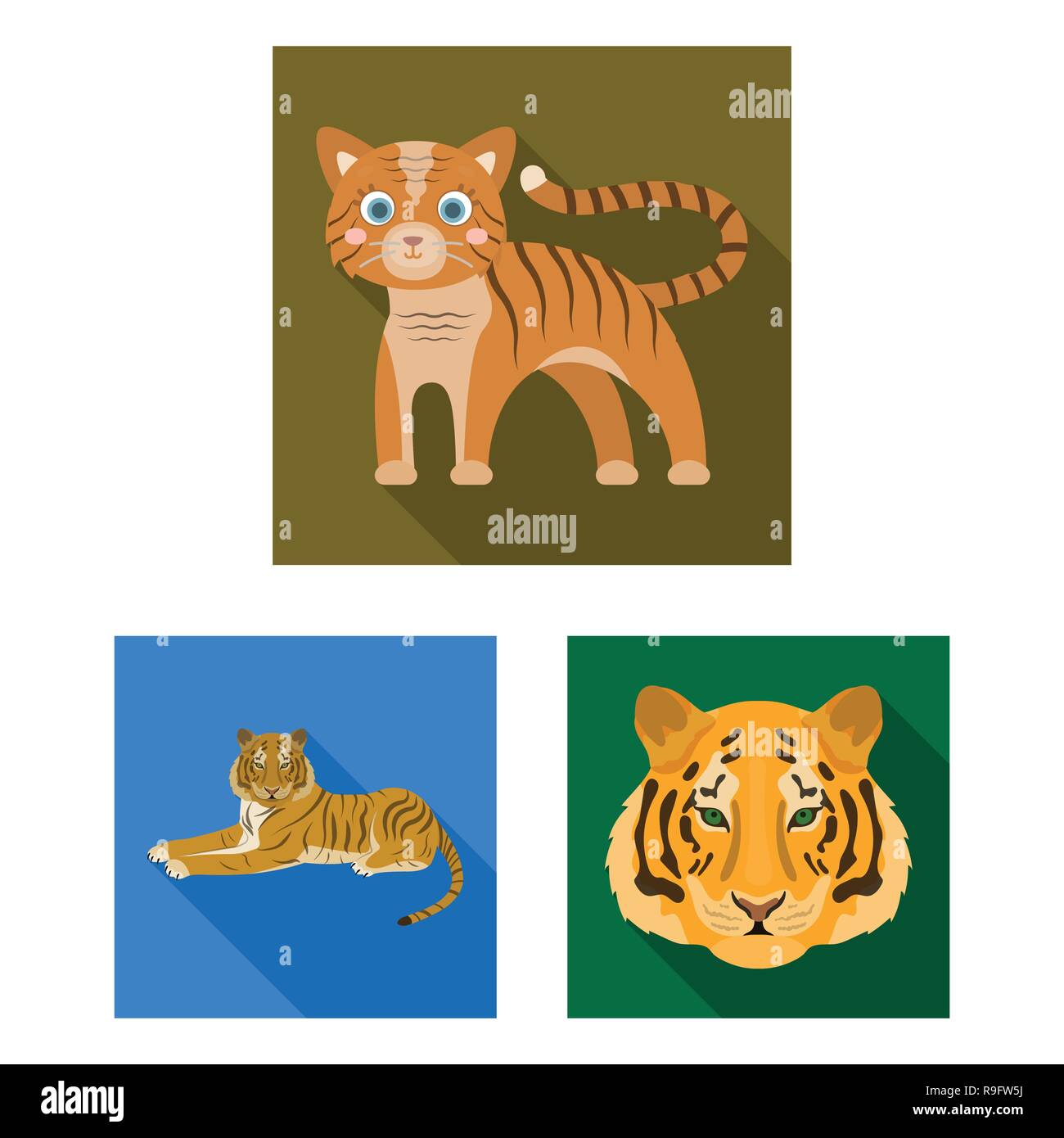 Tiger Tattoo Flash Print - Etsy