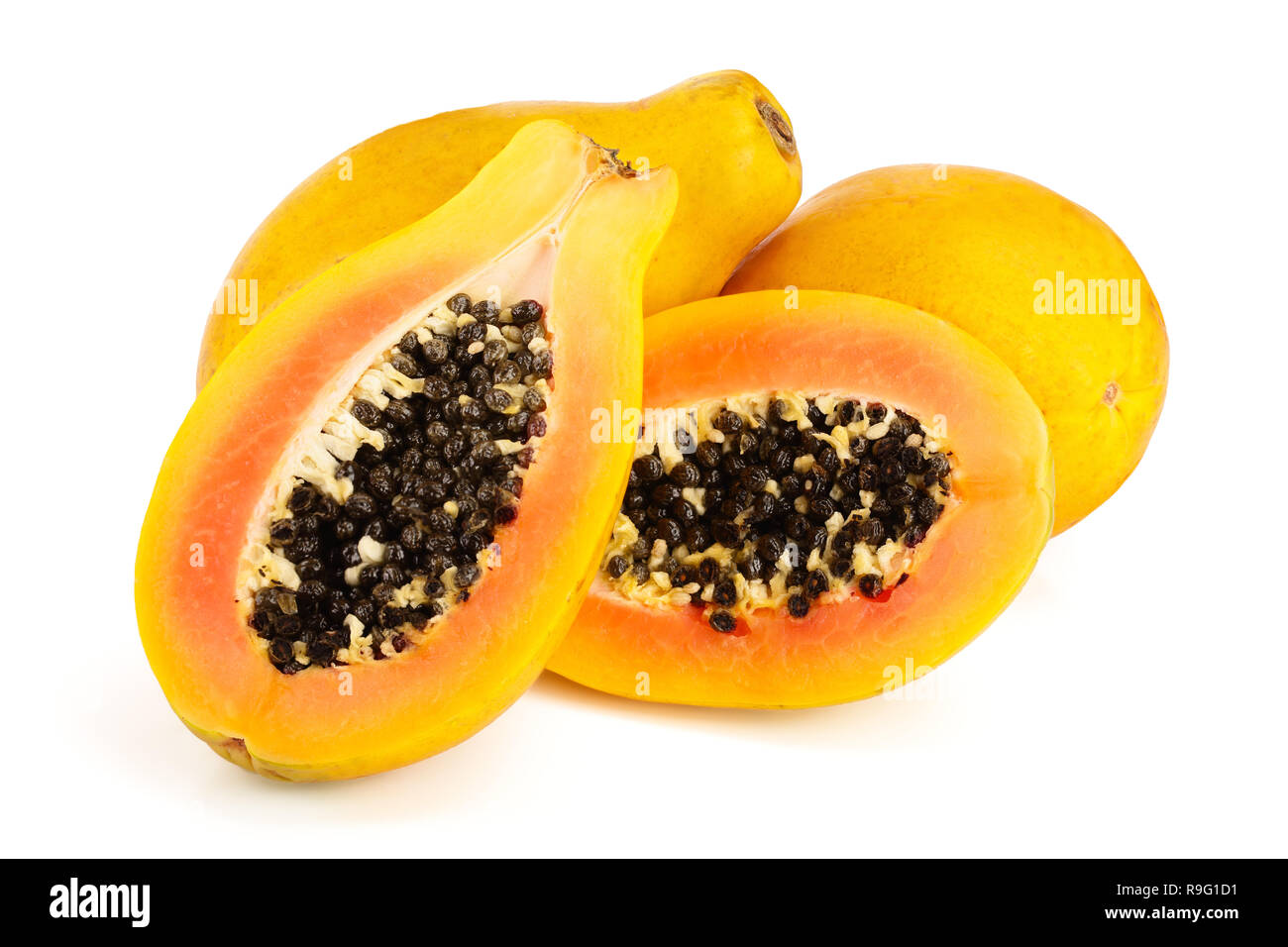 White papaya hi-res stock photography and images - Alamy
