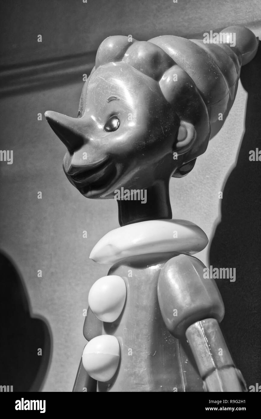 old pinocchio doll