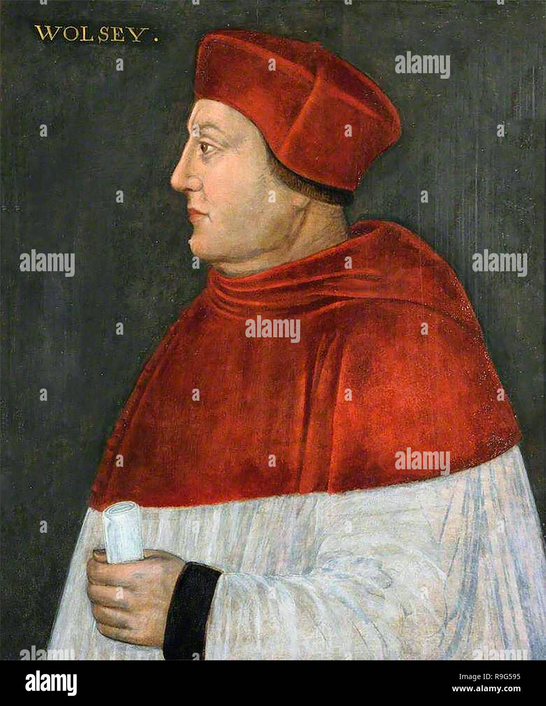 Cardinal Thomas Wolsey, Archbishop of York, Lord Chancellor of England ...