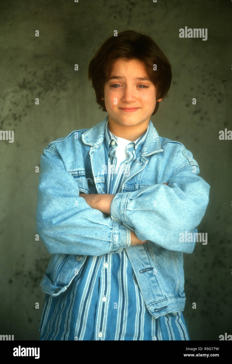 LOS ANGELES, CA JUNE 6 (EXCLUSIVE) Actor Elijah Wood poses at a photo shoot on June 6, 1993 in