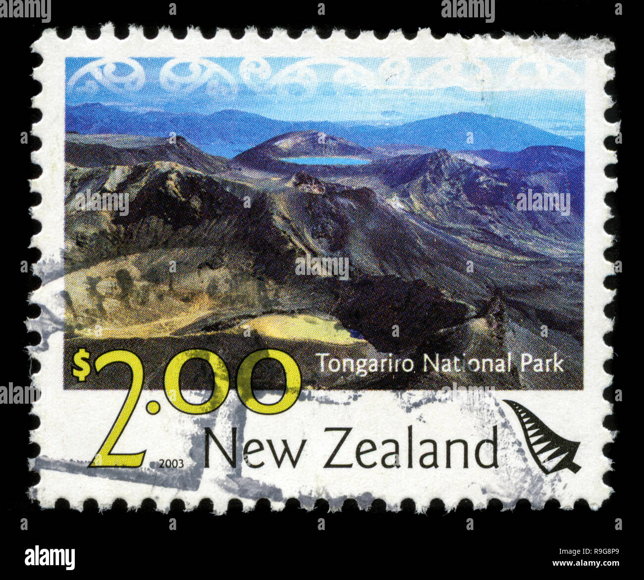 Postage stamp from New Zealand in the New Zealand Landscapes (1st