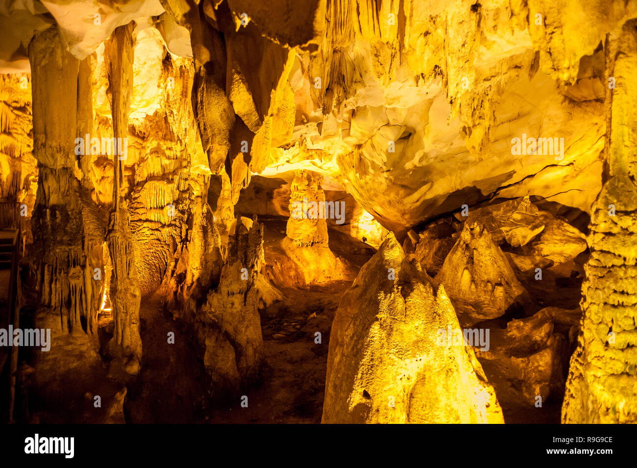 Dupnisa Cave in Demirkoy. Kirklareli, Turkey Stock Photo
