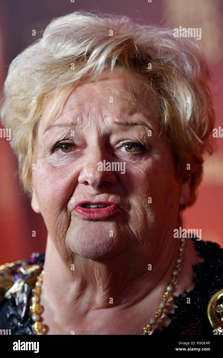 19-12-2018 NOC*NSF SPORTGALA: AMSTERDAM Erica Terpstra (born 26 May 1943) is a retired Dutch politician of the People's Party for Freedom and Democracy (VVD). She is a former swimmer by occupation, participated in the 1960 and 1964 Summer Olympics. Photo: SCS/Soenar Chamid/AFLO Stock Photo