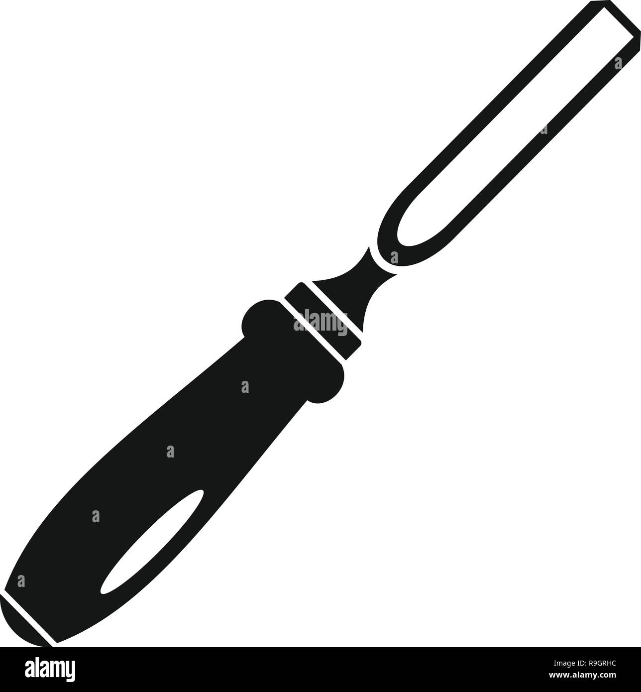 Wood metal rasp icon. Simple illustration of wood metal rasp vector ...
