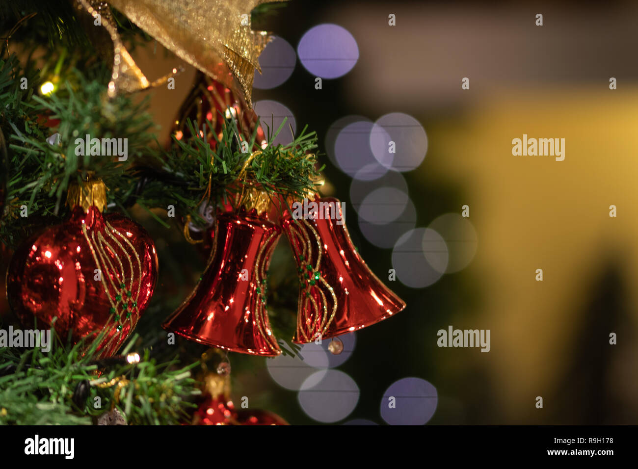 Weihnachtsbaumkugeln Stock Photo