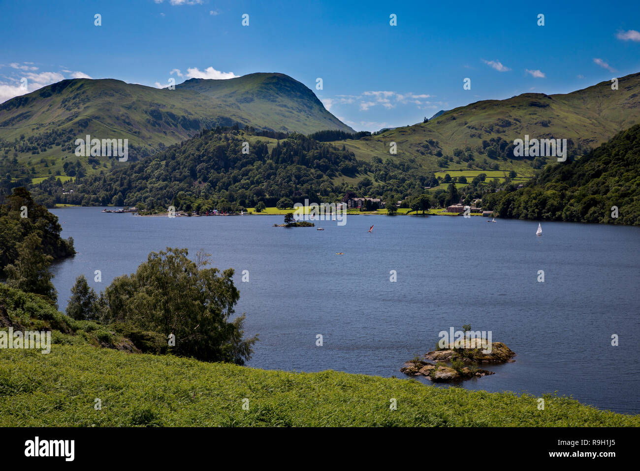 Ullswater; Lake District; UK Stock Photo Alamy