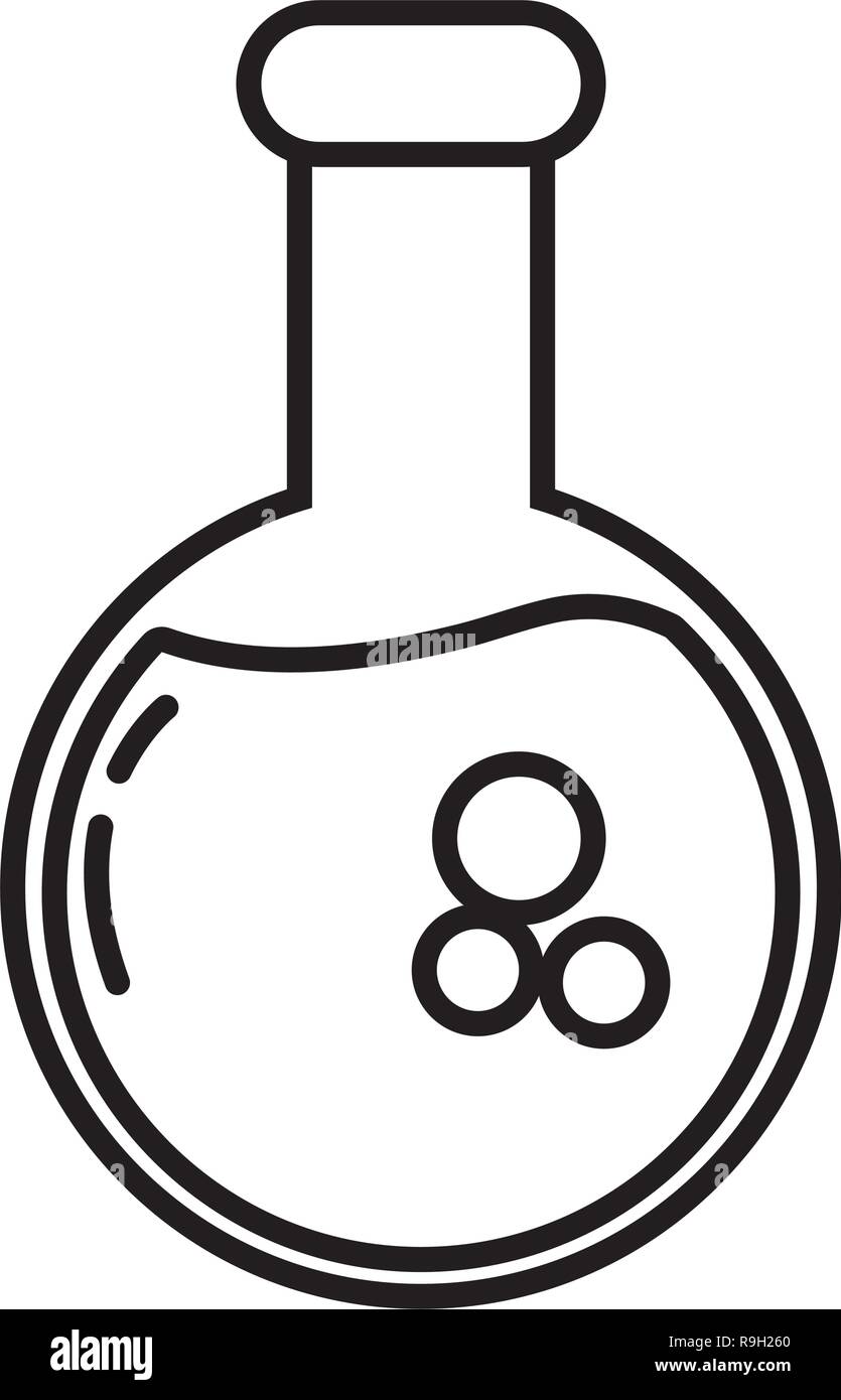 chemistry beaker glass cartoon Stock Vector Image & Art - Alamy
