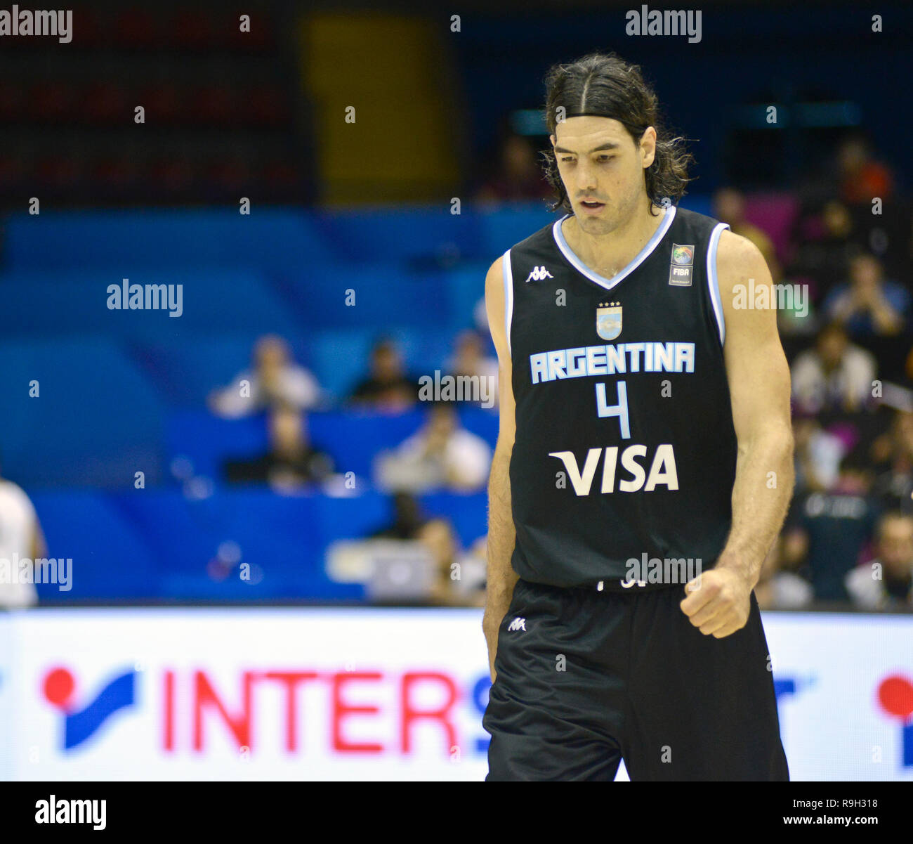 Luis Scola. Argentina Basketball National Team. FIBA Basketball World Cup,  Spain 2014 Stock Photo - Alamy