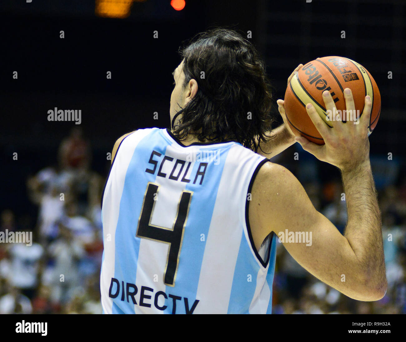 Luis Scola. Argentina Basketball National Team. FIBA Basketball World Cup,  Spain 2014 Stock Photo - Alamy