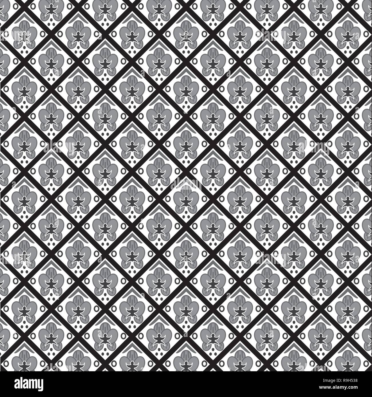 Batik black and White Texture and Background good for decoration Stock ...