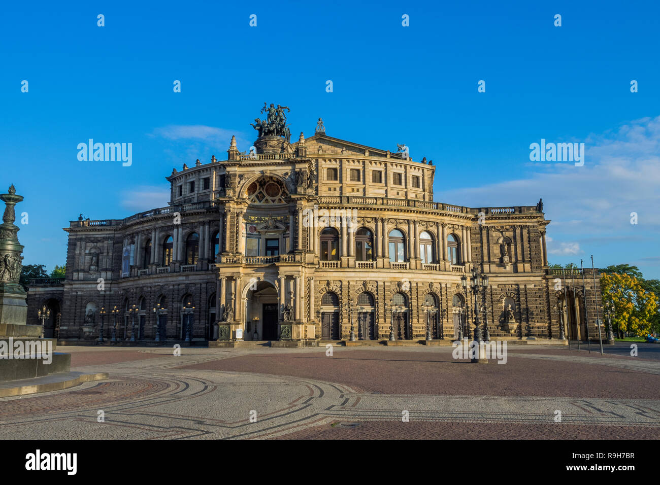 Germany - Dresden , Semper Oper Stock Photo