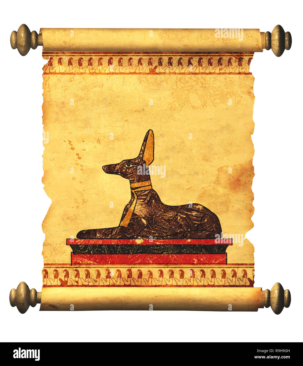God anubis Cut Out Stock Images & Pictures Alamy