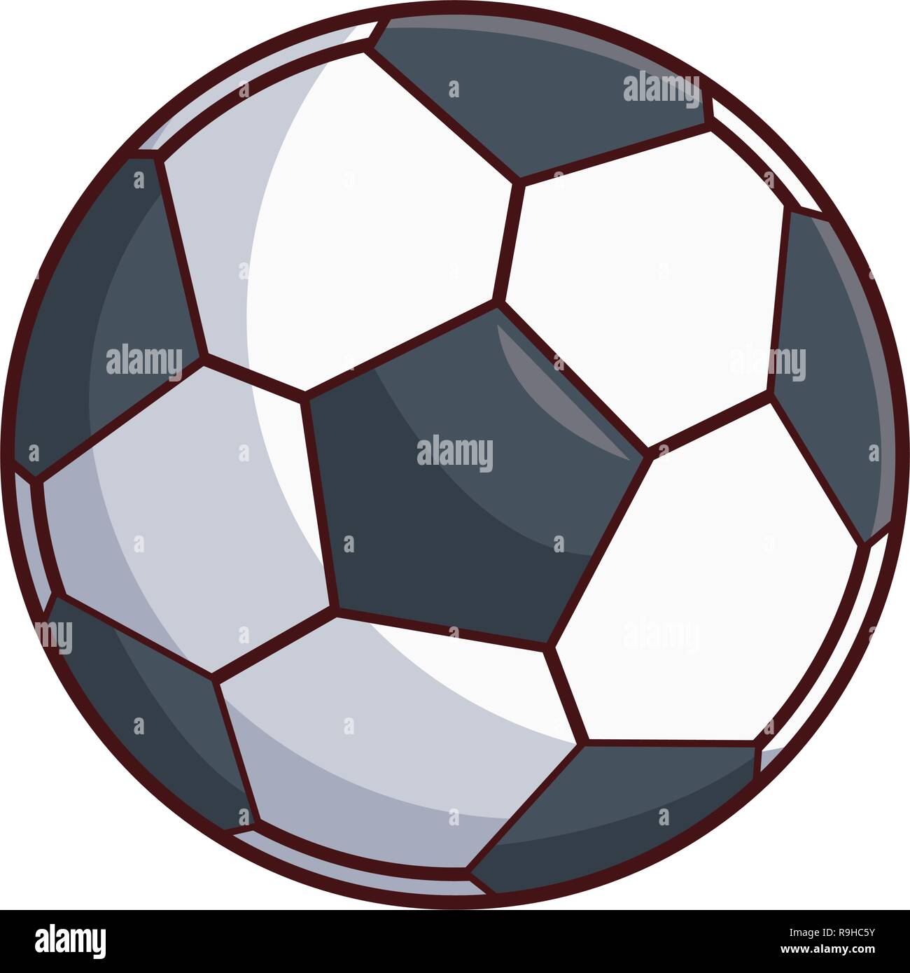 Soccer ball cartoon Stock Vector Image Art Alamy