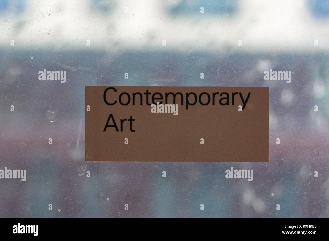 Contemporary art collage Stock Photo