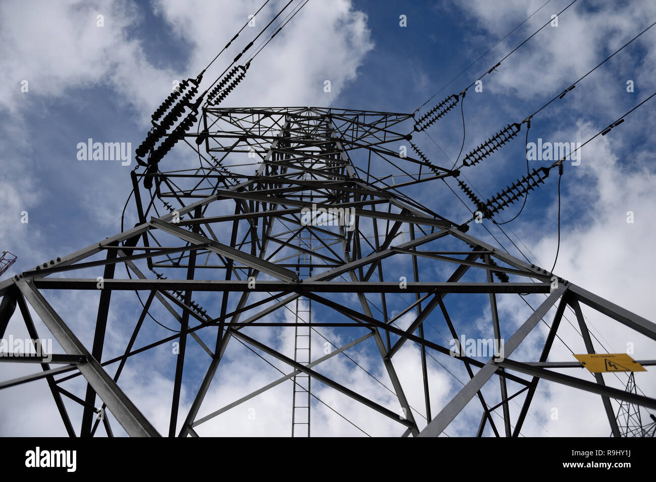 Insulators For Use In High Voltage High Resolution Stock Photography