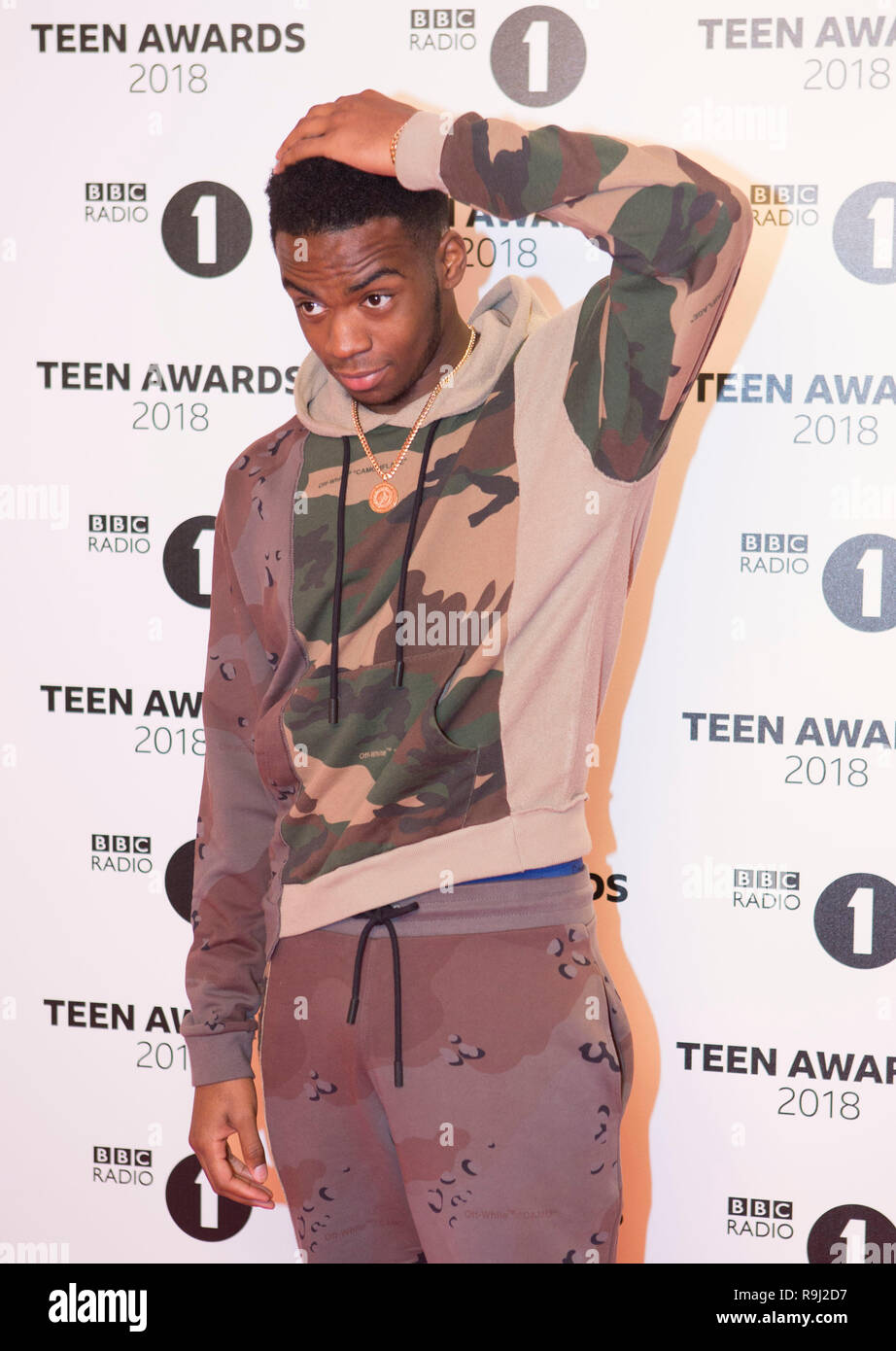 Not3es Rapper Not3s at the BBC Radio 1's Teen Awards, SSE Arena Wembley, London 21 ...
