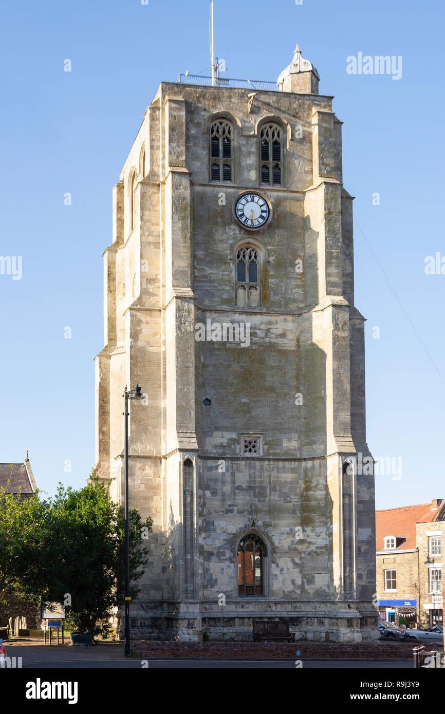 Beccles Bell Tower, New Market, Beccles, Suffolk, England, United ...