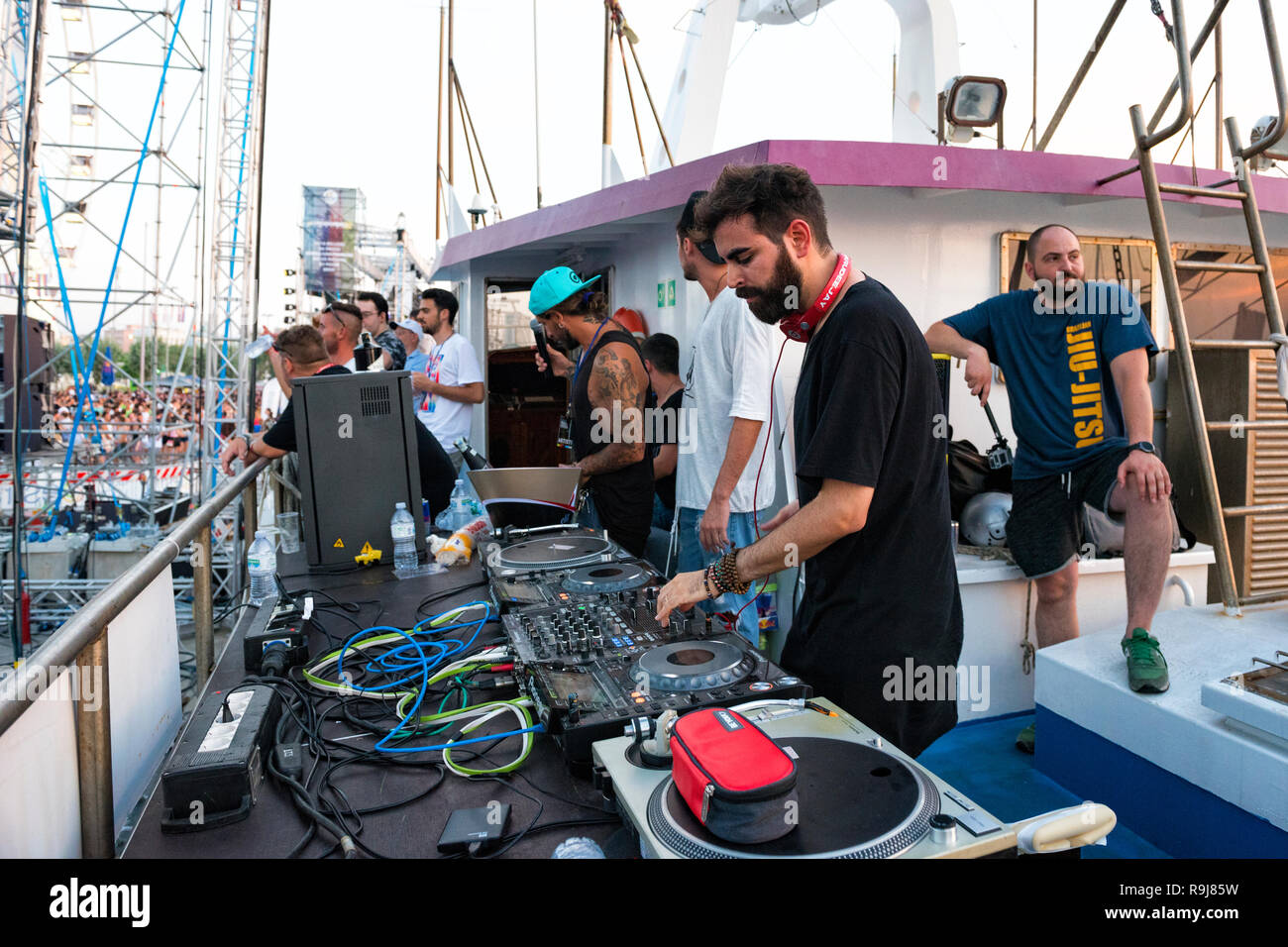Italian dj hi-res stock photography and images - Alamy