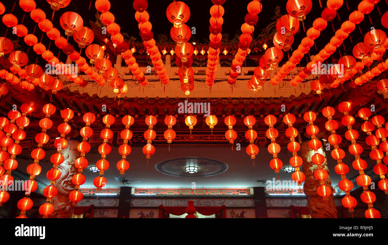 Thean Hou Temple During Chinese New Year Stock Photo - Alamy