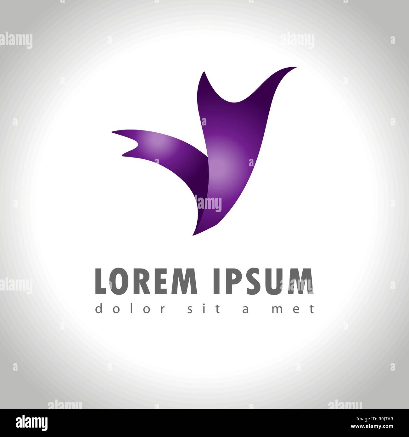 Abstract web Icon and logo sample, vector illusration Stock Vector
